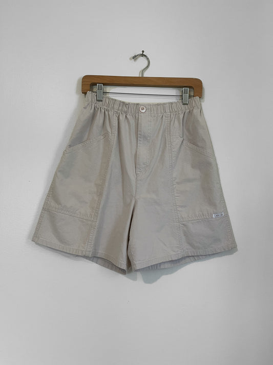 neutral cotton shorts (medium)